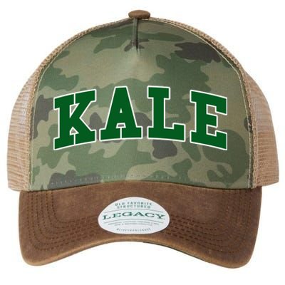 Kale University Leafy Greens Organic Gardener Go Vegan Gift Legacy Tie Dye Trucker Hat