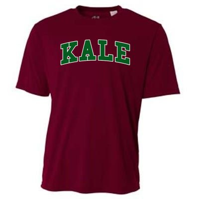 Kale University Leafy Greens Organic Gardener Go Vegan Gift Cooling Performance Crew T-Shirt