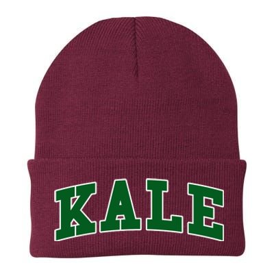 Kale University Leafy Greens Organic Gardener Go Vegan Gift Knit Cap Winter Beanie