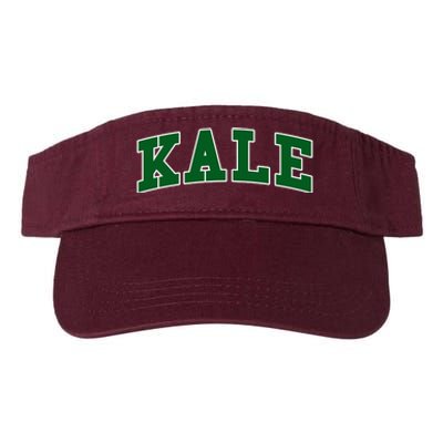 Kale University Leafy Greens Organic Gardener Go Vegan Gift Valucap Bio-Washed Visor