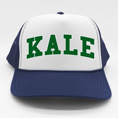 Kale University Leafy Greens Organic Gardener Go Vegan Gift Trucker Hat