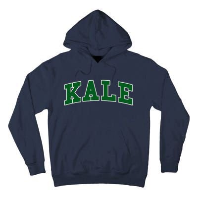 Kale University Leafy Greens Organic Gardener Go Vegan Gift Tall Hoodie