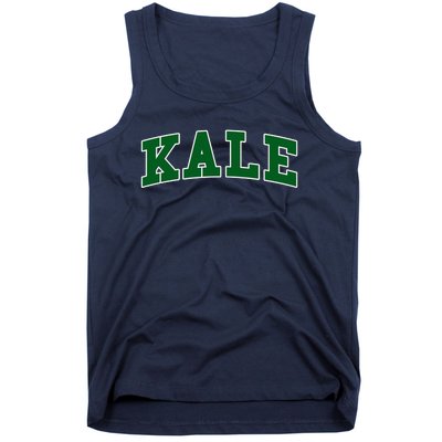 Kale University Leafy Greens Organic Gardener Go Vegan Gift Tank Top