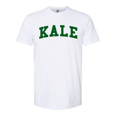 Kale University Leafy Greens Organic Gardener Go Vegan Gift Softstyle CVC T-Shirt