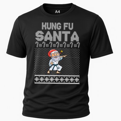 Kung Fu Santa Ugly Christmas Performance Shirt