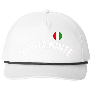 Kunta Kinte Snapback Five-Panel Rope Hat