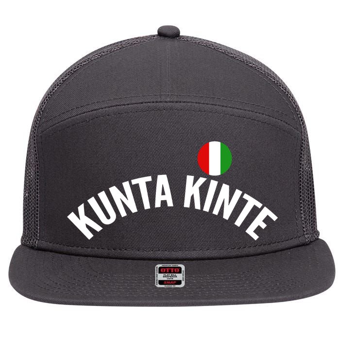 Kunta Kinte 7 Panel Mesh Trucker Snapback Hat