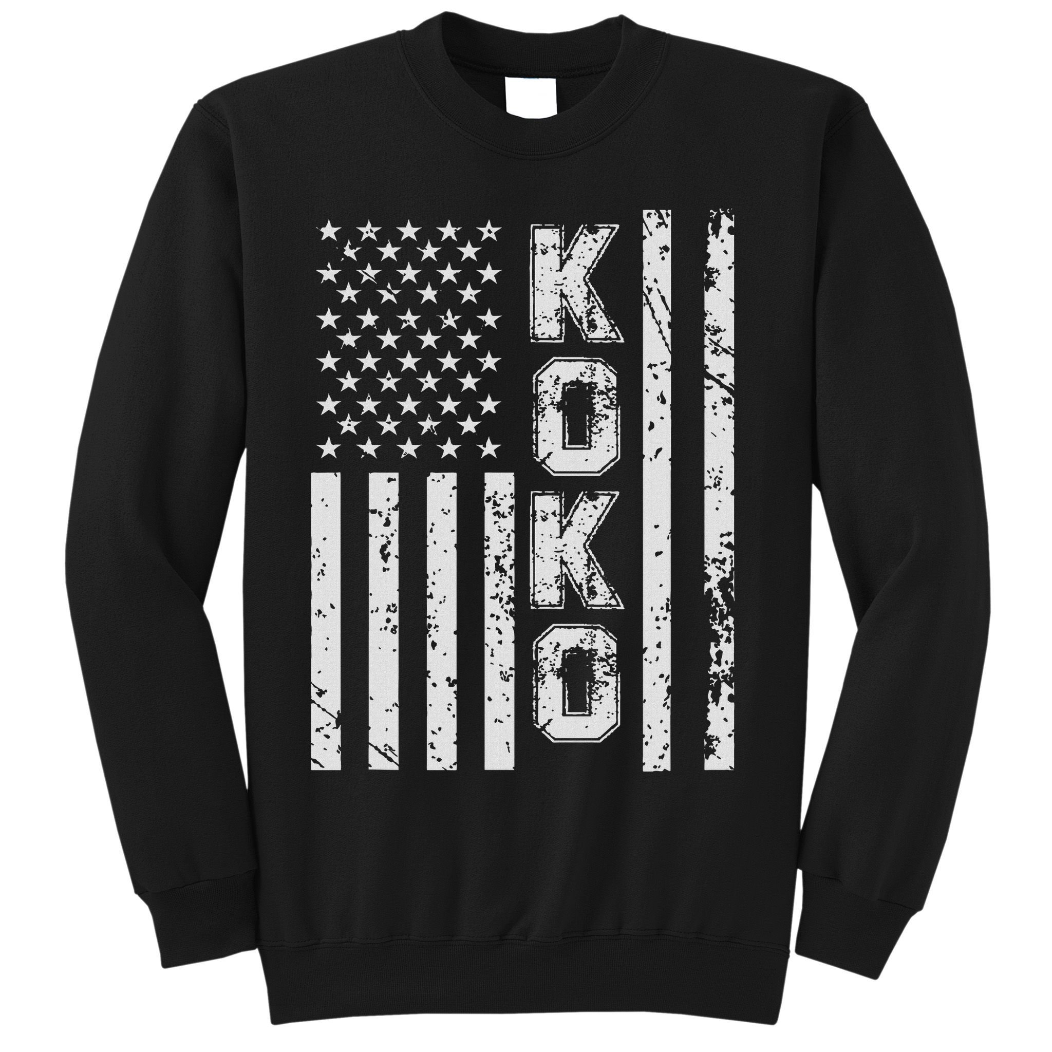 Koko United States Patriotic American Flag Sweatshirt