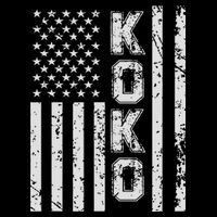 Koko United States Patriotic American Flag Sweatshirt