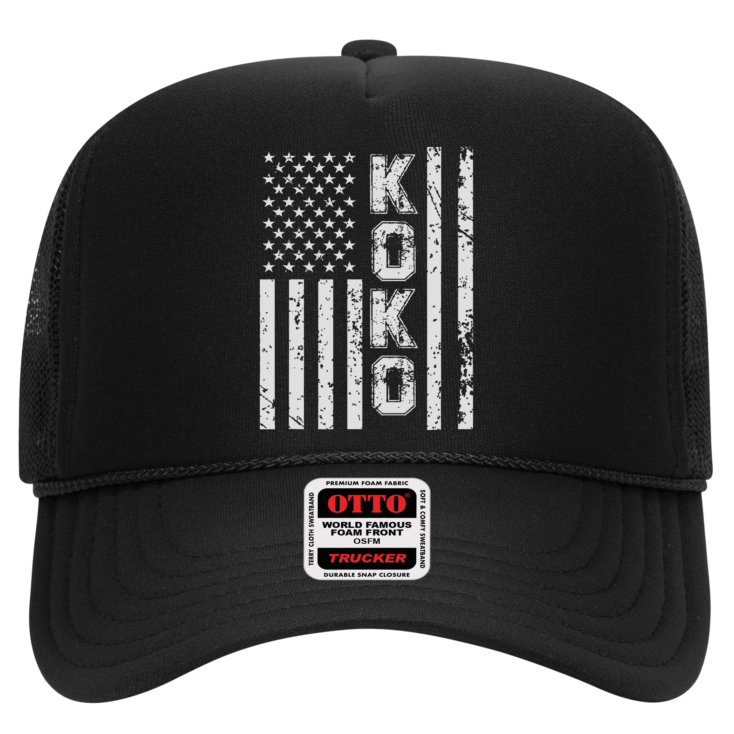 Koko United States Patriotic American Flag Hat