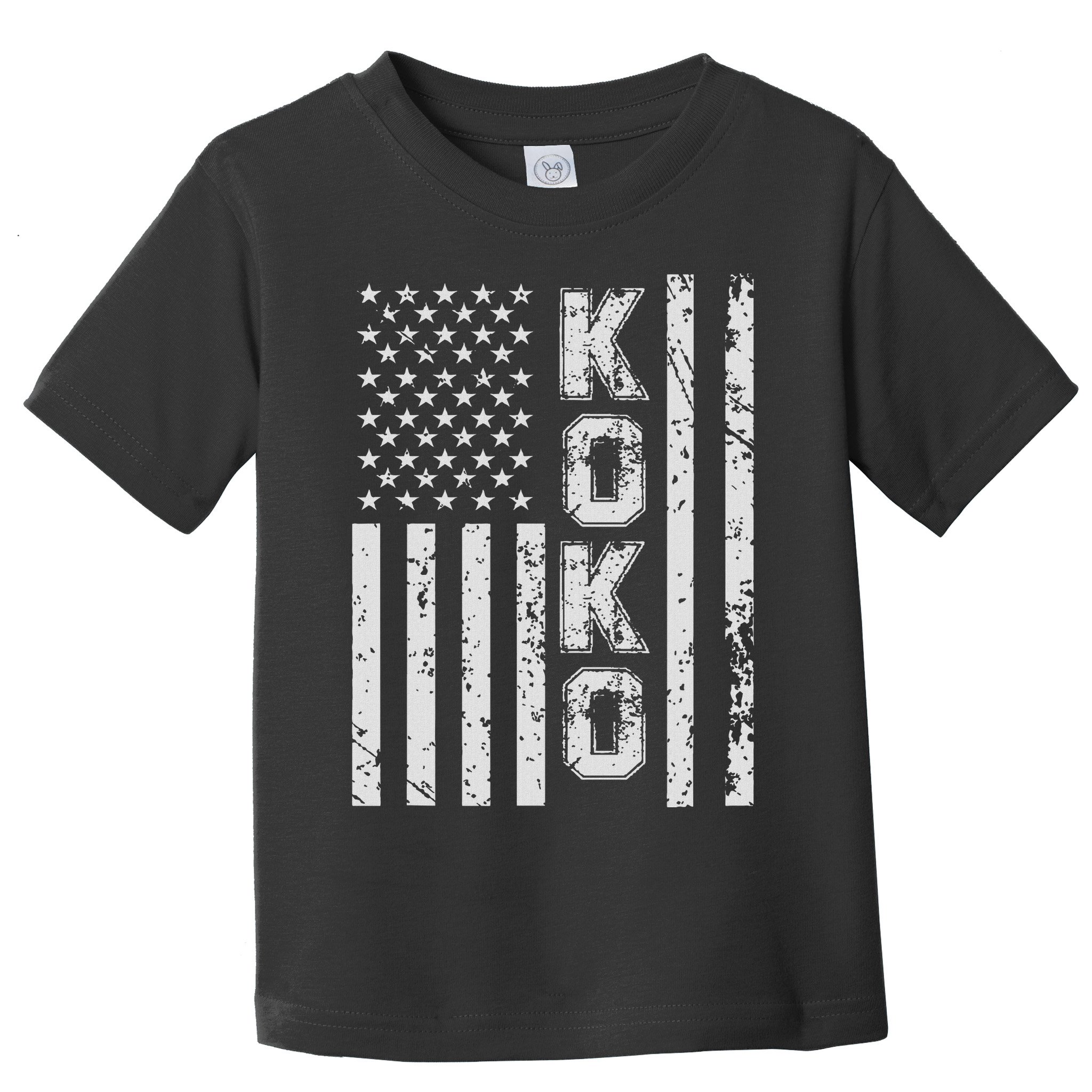 Koko United States Patriotic American Flag Toddler T-Shirt