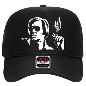 Keith Urban Wearing George Jones High Crown Mesh Back Trucker Hat