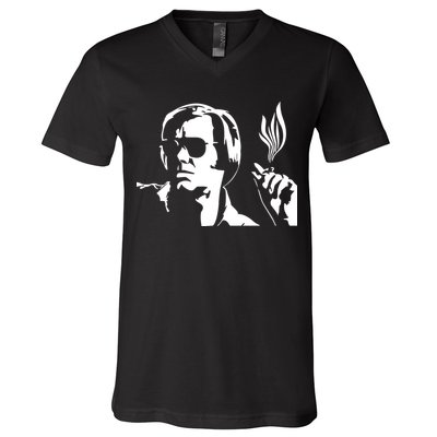 Keith Urban Wearing George Jones V-Neck T-Shirt