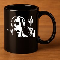 Keith Urban Wearing George Jones 11oz C Handle Ceramic Mug