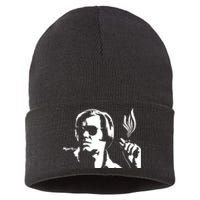 Keith Urban Wearing George Jones Sustainable Knit Beanie