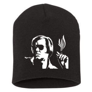 Keith Urban Wearing George Jones Short Acrylic Beanie