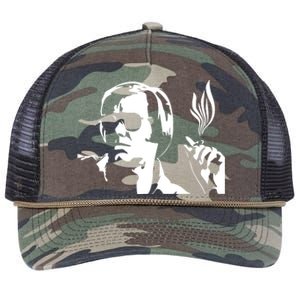 Keith Urban Wearing George Jones Retro Rope Trucker Hat Cap