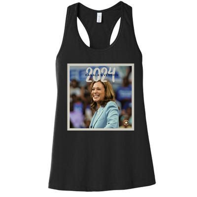 KamalaS Version 2024 Women's Racerback Tank