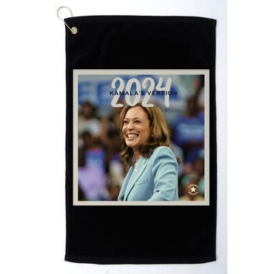 KamalaS Version 2024 Platinum Collection Golf Towel