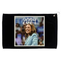 KamalaS Version 2024 Grommeted Golf Towel