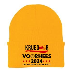 Krueger Voorhees 2024 Let Us Take A Stab At It Knit Cap Winter Beanie