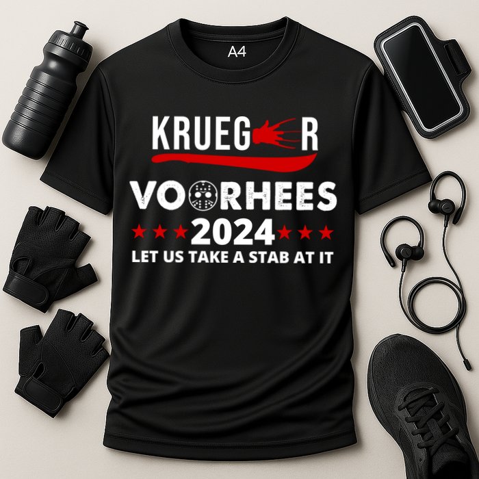 Krueger Voorhees 2024 Let Us Take A Stab At It Performance Shirt