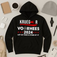 Krueger Voorhees 2024 Let Us Take A Stab At It Hoodie