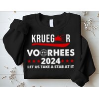 Krueger Voorhees 2024 Let Us Take A Stab At It Sweatshirt