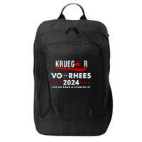 Krueger Voorhees 2024 Let Us Take A Stab At It City Backpack