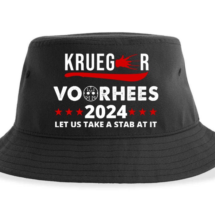 Krueger Voorhees 2024 Let Us Take A Stab At It Sustainable Bucket Hat