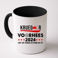 Krueger Voorhees 2024 Let Us Take A Stab At It Mug