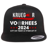 Krueger Voorhees 2024 Let Us Take A Stab At It Flat Bill Trucker Hat