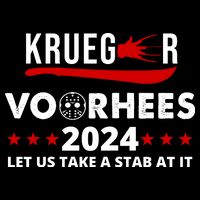 Krueger Voorhees 2024 Let Us Take A Stab At It Poster