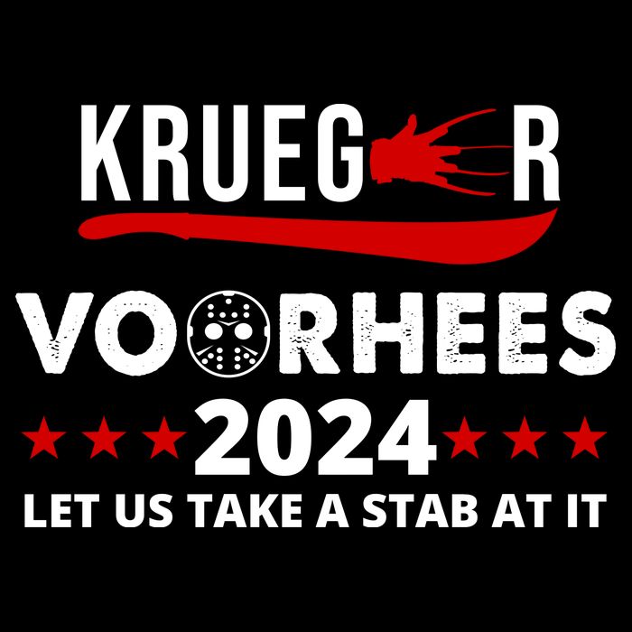 Krueger Voorhees 2024 Let Us Take A Stab At It Poster