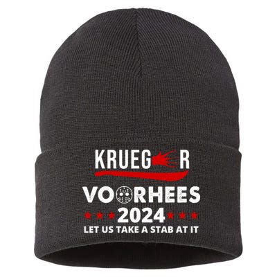 Krueger Voorhees 2024 Let Us Take A Stab At It Sustainable Knit Beanie