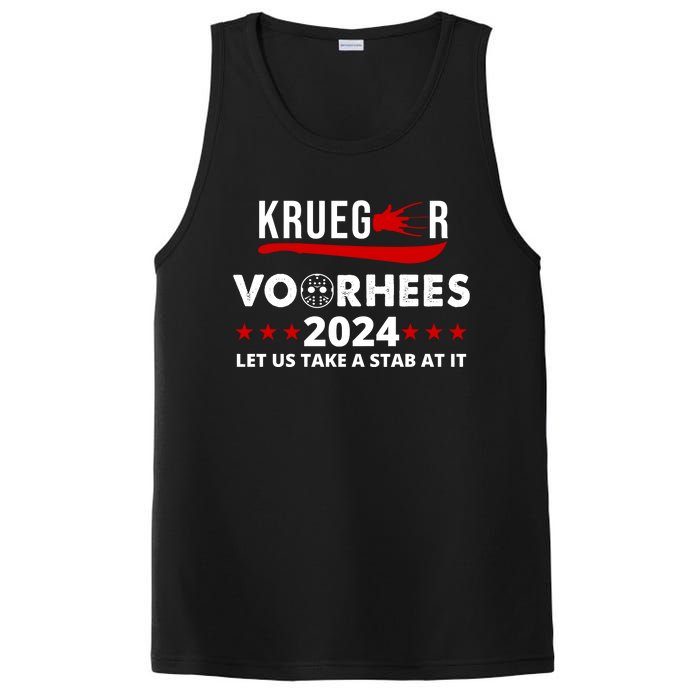 Krueger Voorhees 2024 Let Us Take A Stab At It PosiCharge Competitor Tank