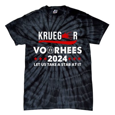 Krueger Voorhees 2024 Let Us Take A Stab At It Tie-Dye T-Shirt