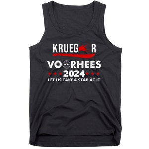 Krueger Voorhees 2024 Let Us Take A Stab At It Tank Top