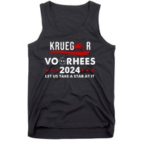 Krueger Voorhees 2024 Let Us Take A Stab At It Tank Top