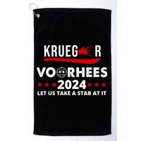 Krueger Voorhees 2024 Let Us Take A Stab At It Golf Towel