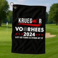 Krueger Voorhees 2024 Let Us Take A Stab At It Golf Towel