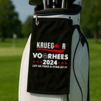 Krueger Voorhees 2024 Let Us Take A Stab At It Golf Towel