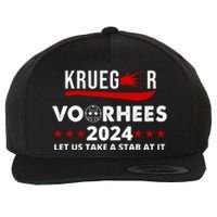 Krueger Voorhees 2024 Let Us Take A Stab At It Wool Snapback Cap