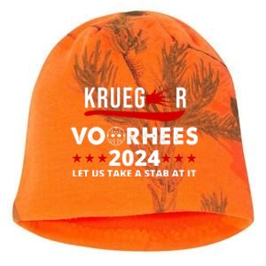 Krueger Voorhees 2024 Let Us Take A Stab At It Kati - Camo Knit Beanie