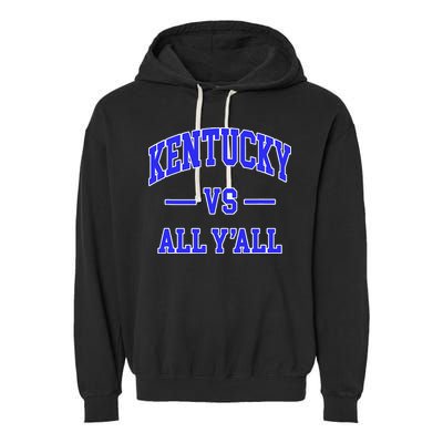 Kentucky Vs All Yall Throwback Garment-Dyed Fleece Hoodie