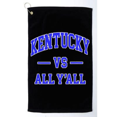 Kentucky Vs All Yall Throwback Golf Towel