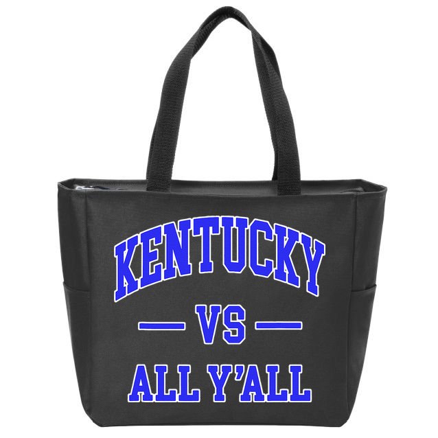 Kentucky Vs All Yall Throwback Zip Tote Bag