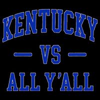 Kentucky Vs All YAll Kentucky Button
