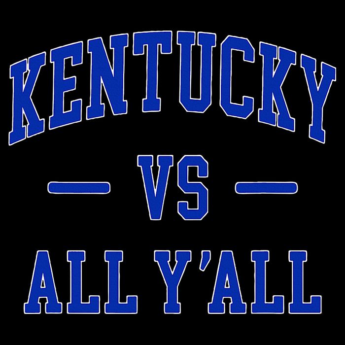 Kentucky Vs All YAll Kentucky Button