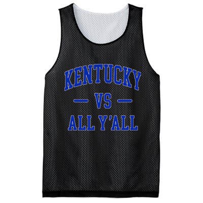 Kentucky Vs All YAll Kentucky Mesh Reversible Basketball Jersey Tank